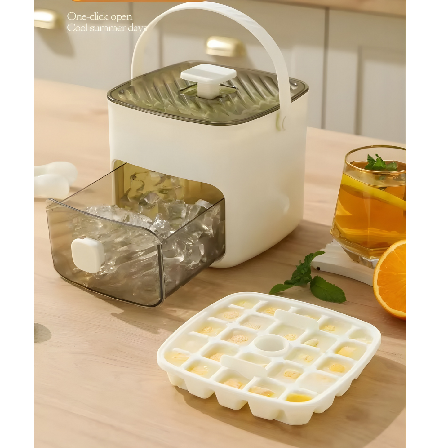 Molde de 48 Cubos de Hielo