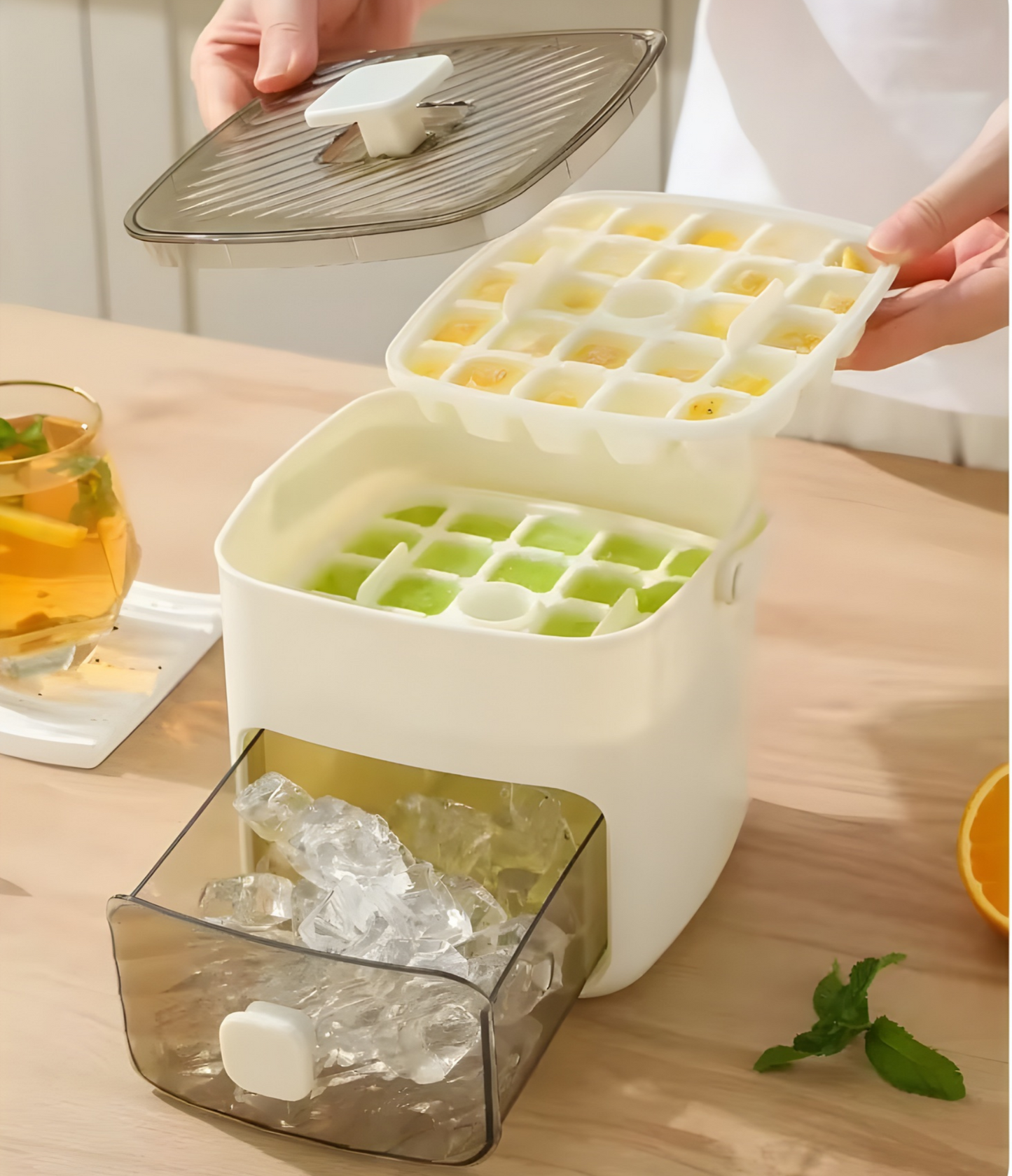 Molde de 48 Cubos de Hielo